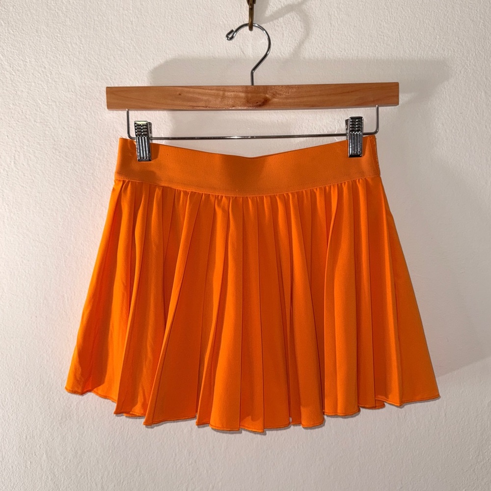 Aerie Skort Orange Sz Sm